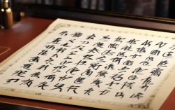 送给学长的书法作品