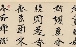 毛笔书法作品题目