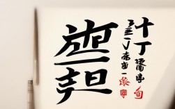 现代硬笔书法作品
