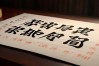 立志康复书法作品欣赏，立志 书法