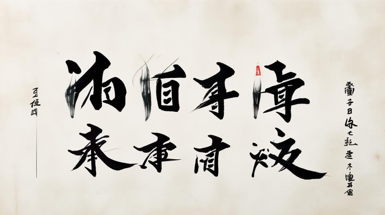 顺利毛笔书法作品欣赏