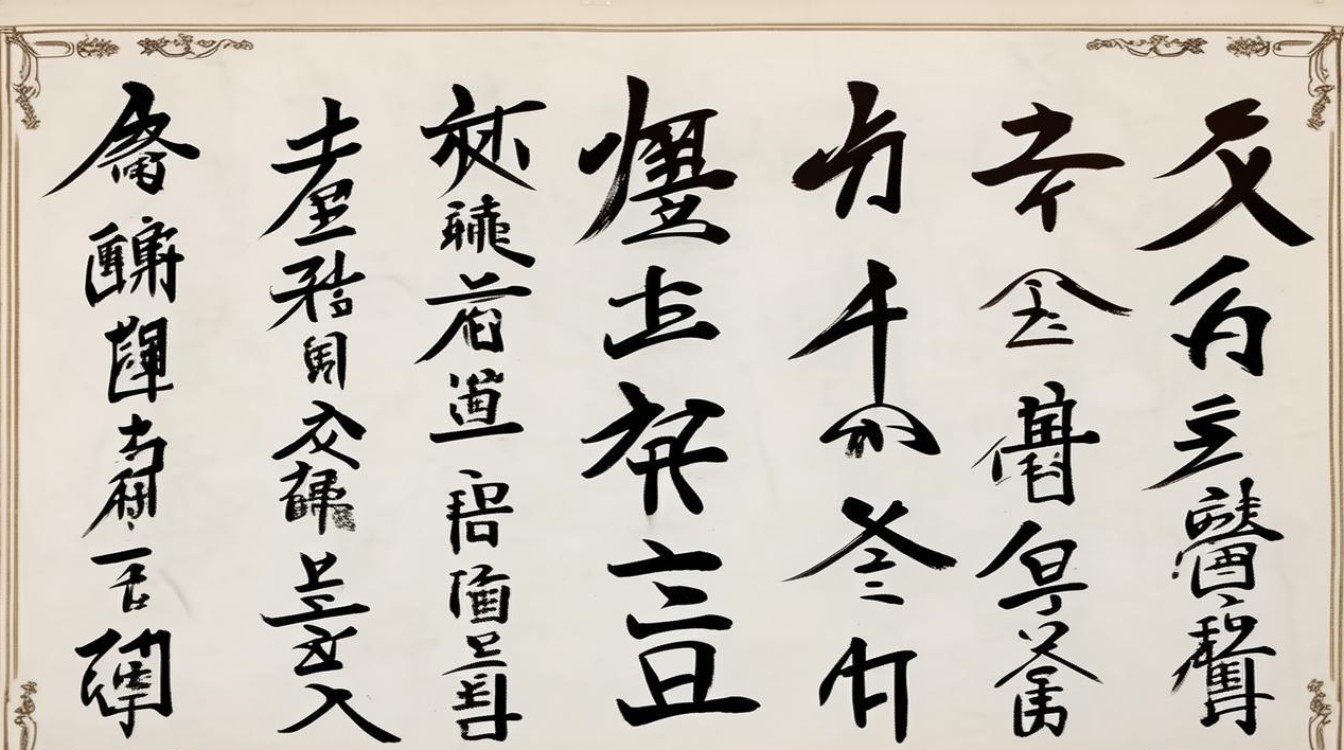 关于勤的书法作品