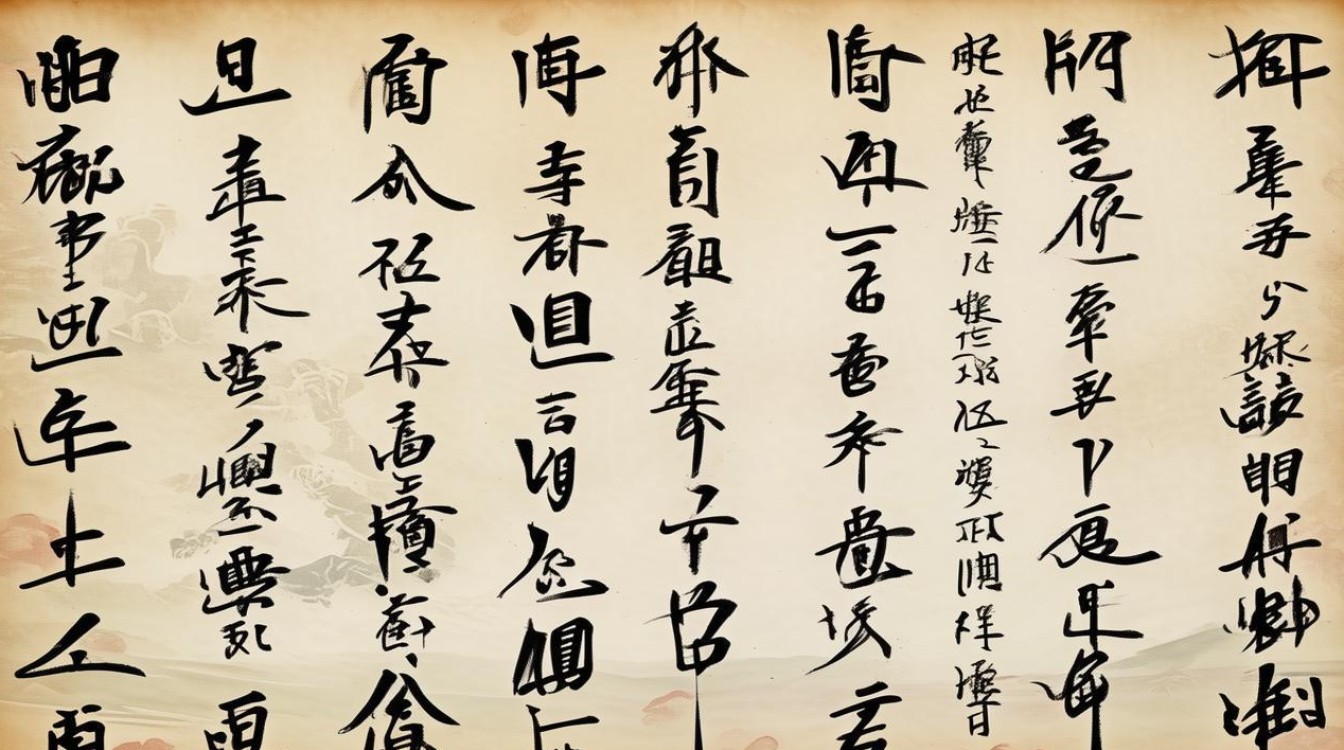 毛笔书法作品诗句欣赏