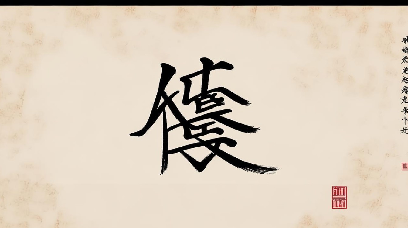 书法作品 九思