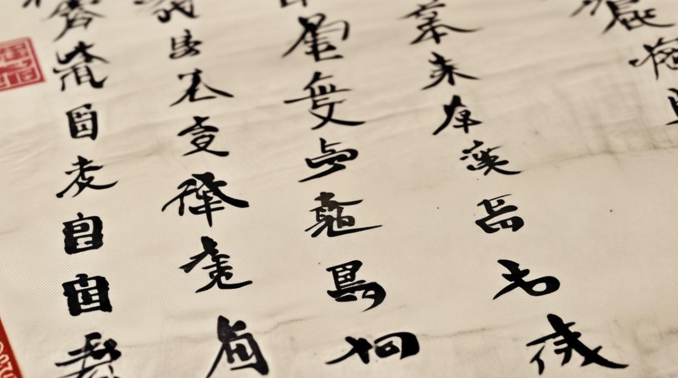 唐 诗书法作品落款