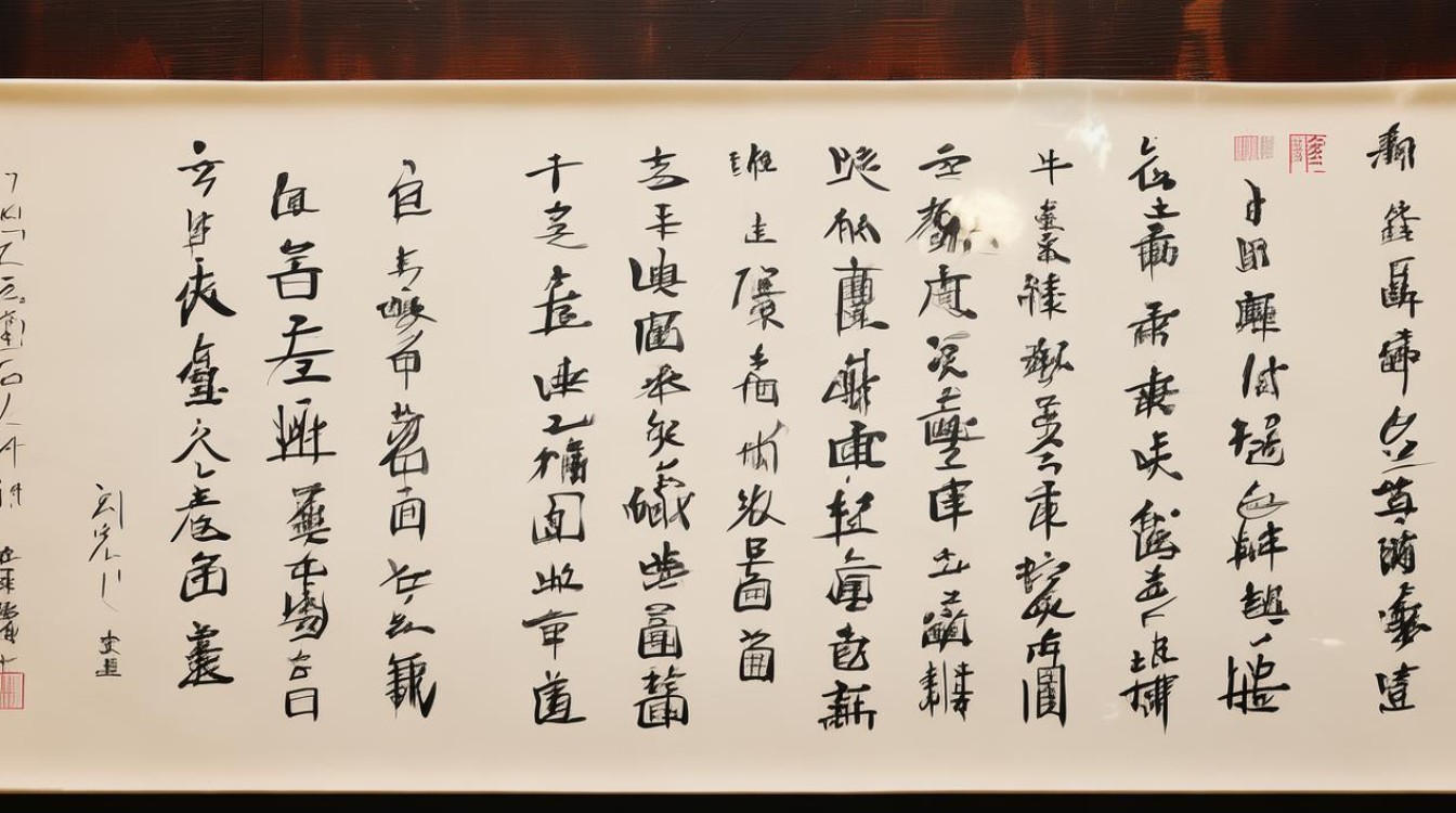 江苏老年书法作品图片