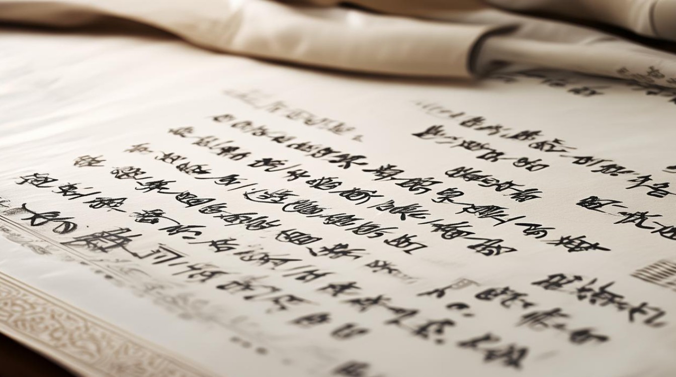书法作品的边