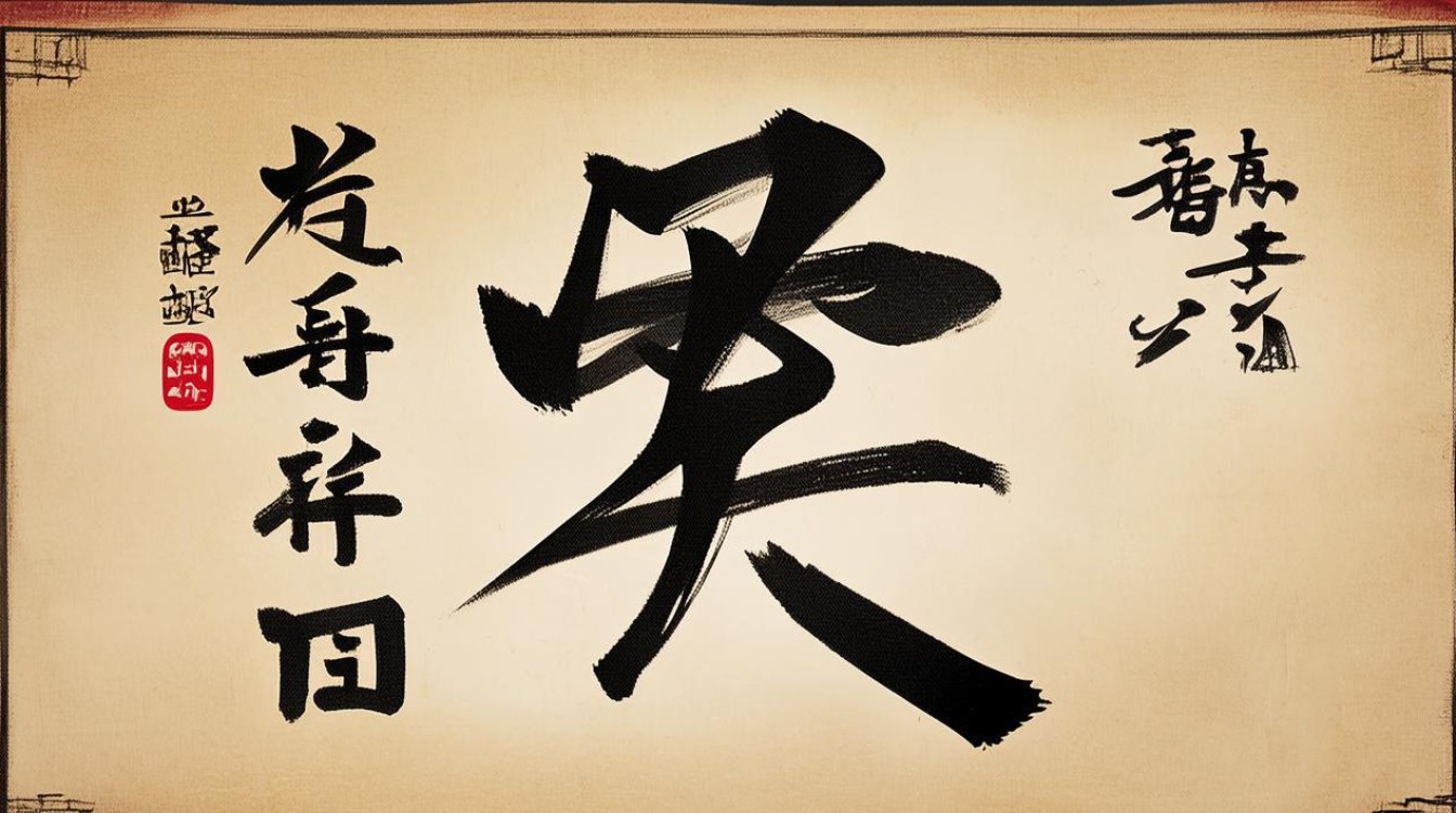 酒字书法作品图片