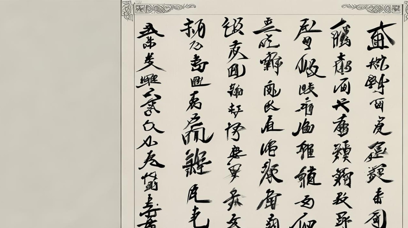 书法作品签名图片