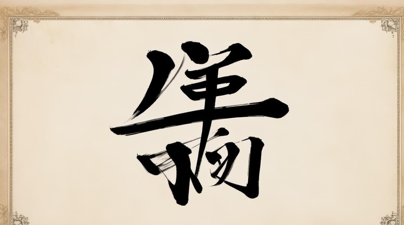 书法作品局字