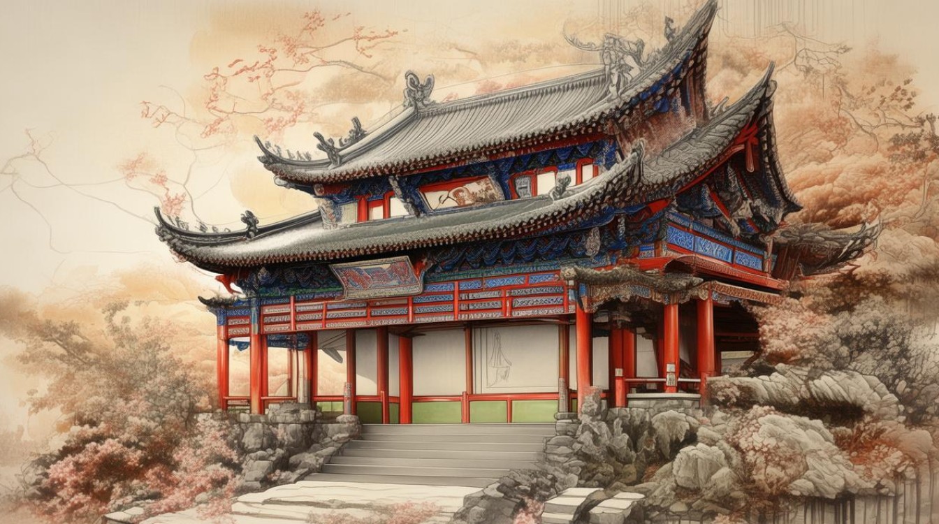 祠堂挂书法作品